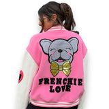 Frenchie Love Letterman Jacket
