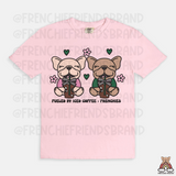 Fueled By Iced Coffee & Frenchies Tee