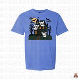 Haunted House Frenchies Frenchies Tee