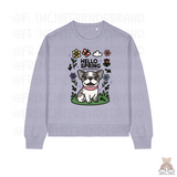 Hello Spring Consrervitive Cropped Crewneck