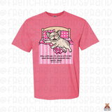 Where My Frenchie Feels Safe Unisex Tee