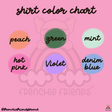 Where My Frenchie Feels Safe Unisex Tee