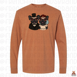 Day Of The Dead Frenchies Long Sleeve