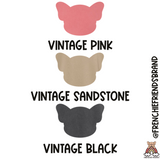 French Bulldog Embroidered Crewneck | Four Custom Frenchies Embroidered Crewneck