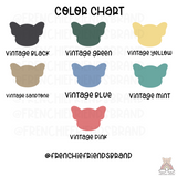 French Bulldog Embroidered Jogger