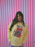 Box Of Candy Heart Frenchies Crewneck