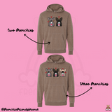 Valentines Day Latte Embroidered Hoodie (Select Your Frenchie)