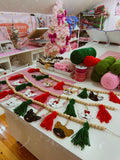 Christmas French Bulldog Garland