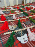 Christmas French Bulldog Garland