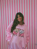 Pajama Pawty Frenchies  Crewneck