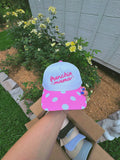 Frenchie Mama Canvas Embroidered Trucker Hat (Add On Frenchie/ Select Hat)