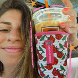 I Cherryish My Frenchie Coffee Sleeve