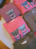My Frenchie Is My Valentine Embroidered Crewneck (Select Your Frenchie)