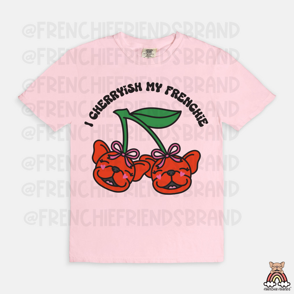 Youth I Cherryish My Frenchies Tee