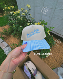 Frenchie Mama Canvas Embroidered Trucker Hat (Add On Frenchie/ Select Hat)