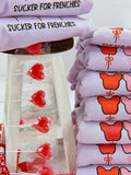 Sucker For Frenchies Embroidered Crewneck