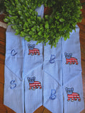 Frenchies & Freedom Wreath Sash