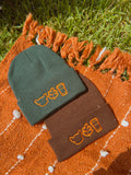 Frenchies Leaves Lattes Beanie