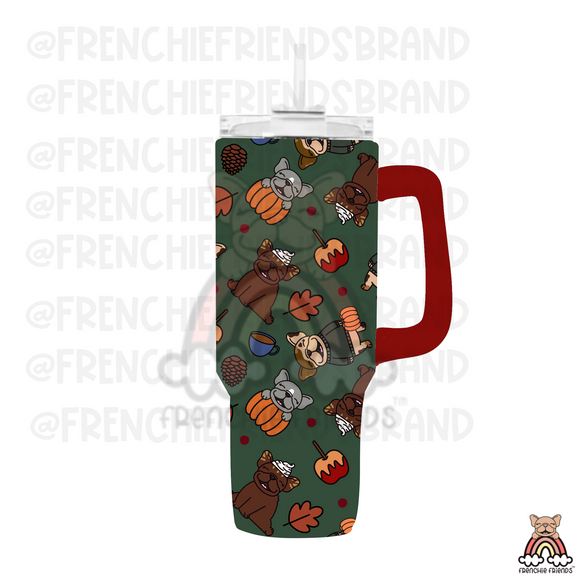 Frenchies Of Fall Tumbler