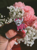 Pajama Pawty Frenchie Shoe Charm