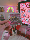 Sucker 4 Frenchies Kissing Booth Single Sticker