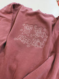 FALLin in love with frenchies Embroidered Crewneck