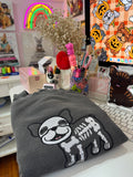 Skelly Belly Embroidered Crewneck