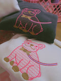 Sweetheart Frenchie Embroidered Crewneck