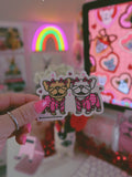 Pajama Pawty Frenchies Single Sticker
