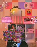 Lets Make Plans Frenchie Hardcover Planner