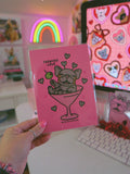 Frenchtini Frenchie Love 5x7 Mini Print