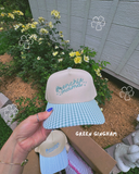 Frenchie Mama Canvas Embroidered Trucker Hat (Add On Frenchie/ Select Hat)