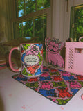 I Just Want To Hang With My Frenchie 15 oz Ceramic Mug