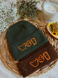 Frenchies Leaves Lattes Beanie
