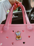 Frenchie Patch Bag Charms