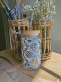 Hoppy Easter 16 oz Glass Can