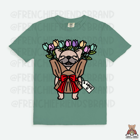 Blooming Frenchies Tee