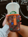 Scarecrow Frenchie Coffee Sleeve