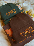 Frenchies Leaves Lattes Beanie