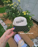 Frenchie Mama Canvas Embroidered Trucker Hat (Add On Frenchie/ Select Hat)