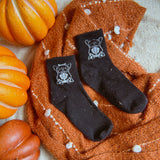Skully Bones Crew Socks