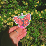 U-Pick Strawberries Single Sticker