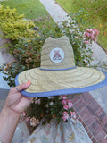 Frenchies & Freedom Straw Hat