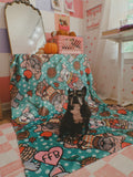Apple Picking Sherpa Blanket