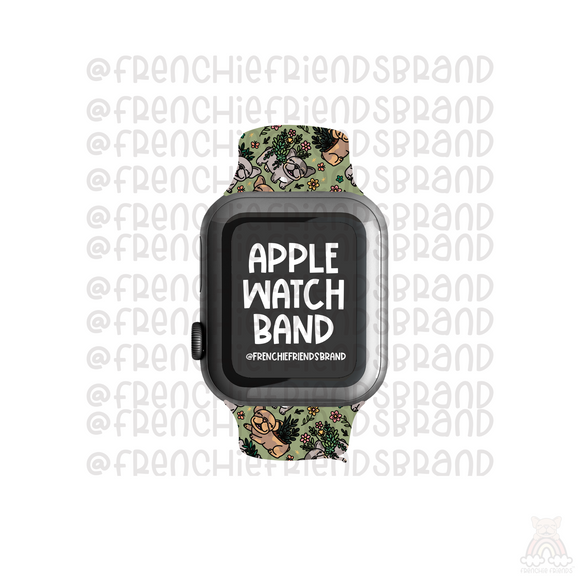 Frenchie Planters Apple Watch Band