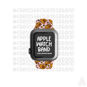 Croissant Frenchies Apple Watch Band