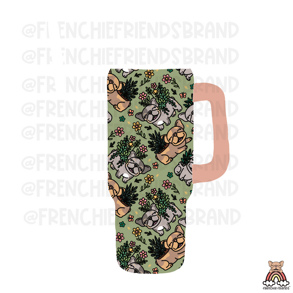 Frenchie Planters  Tumbler