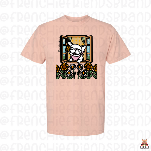 Spring Fling Unisex Tee (Select Your Frenchie & Tee Color)