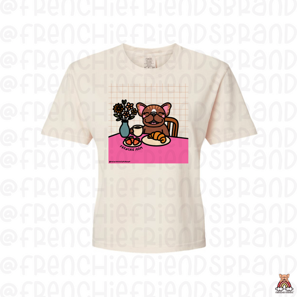 Breakfast With Mom Conservative Cropped Tee