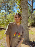 Thankful For Frenchies Embroidered Tee
